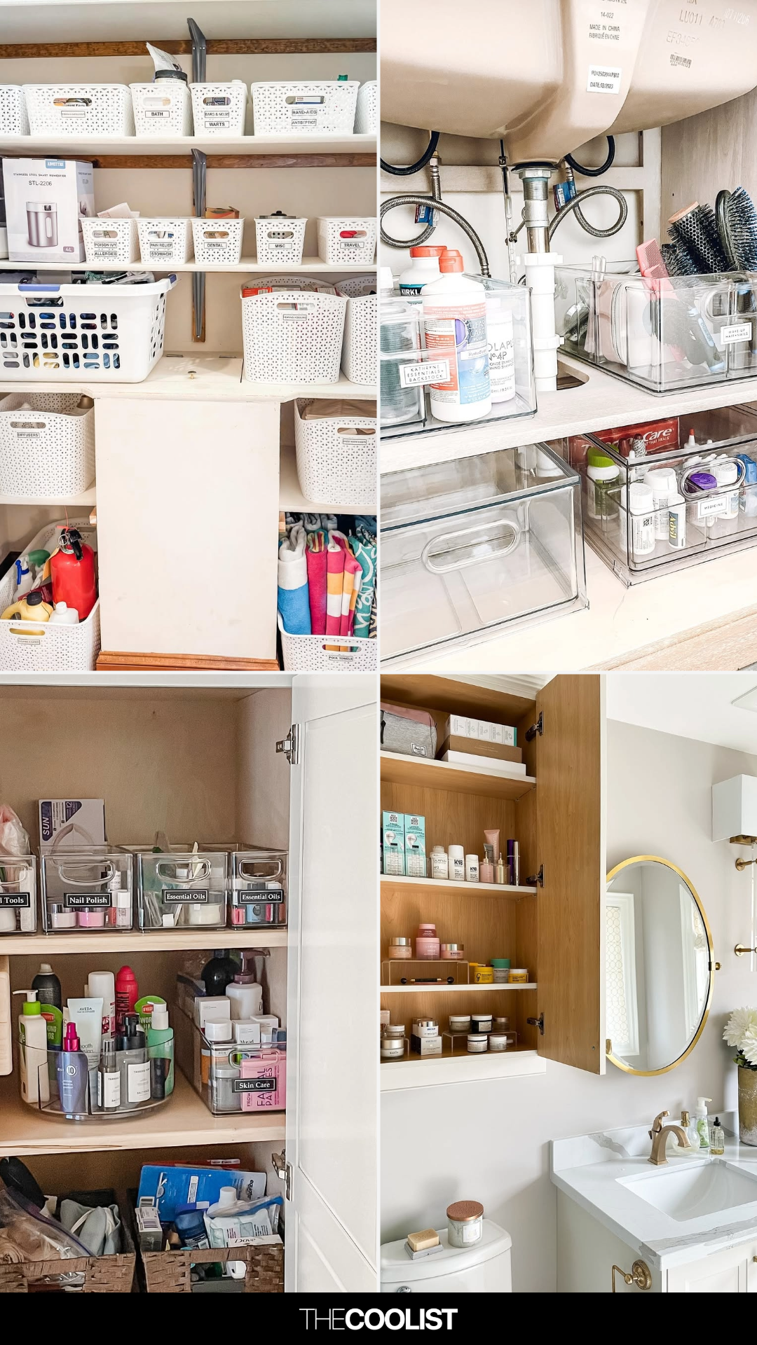 Messy Bathroom Shelves: Group Products by Daily Use post thumbnail image