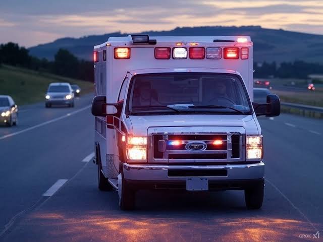 Emergency Vehicle Approaches - Move Safely and Follow Rules